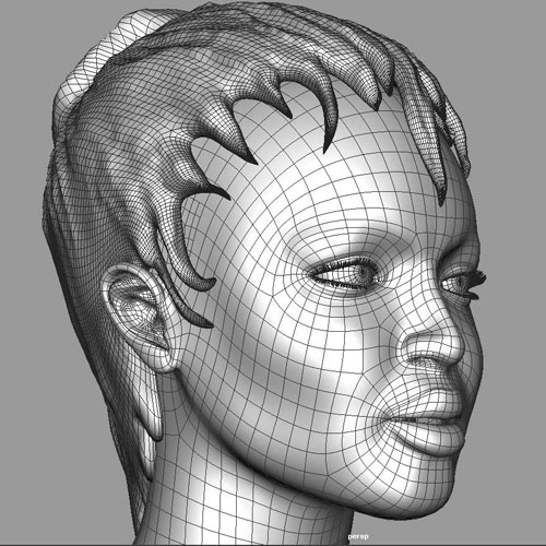 3D Character Polygon Modeling